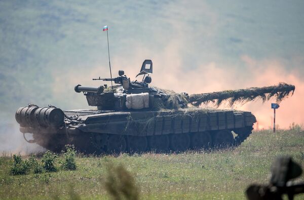 Военные учения на полигоне Алагяз в Армении Военные учения на полигоне Алагяз в Армении