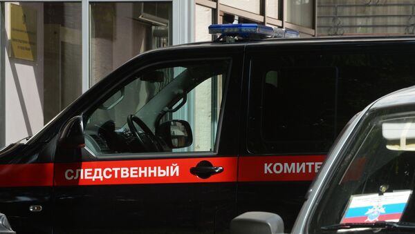 Автомобиль следственного комитета РФ. Архивное фото Автомобиль следственного комитета РФ. Архивное фото