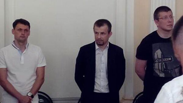 Оглашение приговора временно отстраненному от должности мэру Ярославля Евгению Урлашову Оглашение приговора временно отстраненному от должности мэру Ярославля Евгению Урлашову
