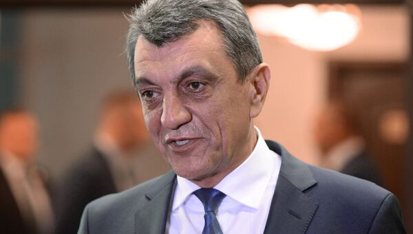 Полномочный представитель президента РФ в Сибирском Федеральном округе Сергей Меняйло. Архивное фото Полномочный представитель президента РФ в Сибирском Федеральном округе Сергей Меняйло. Архивное фото
