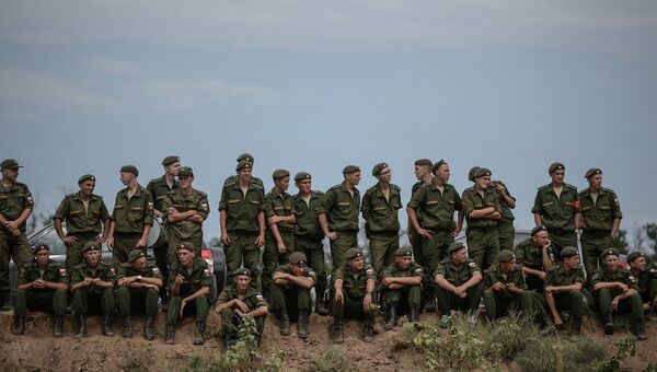 Военнослужащие армии России. Архивное фото Военнослужащие армии России. Архивное фото