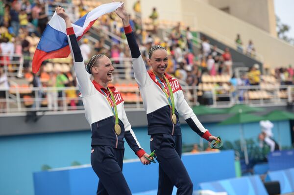 Олимпиада 2016. Синхронное плавание. Произвольная программа. Финал Олимпиада 2016. Синхронное плавание. Произвольная программа. Финал