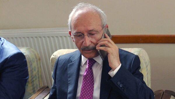 Лидер оппозиционной Народно-республиканской партии Турции Кемаль Кылычдароглу. Архивное фото Лидер оппозиционной Народно-республиканской партии Турции Кемаль Кылычдароглу. Архивное фото