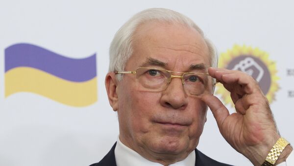 Экс-премьер Украины Азаров. Архивное фото Экс-премьер Украины Азаров. Архивное фото