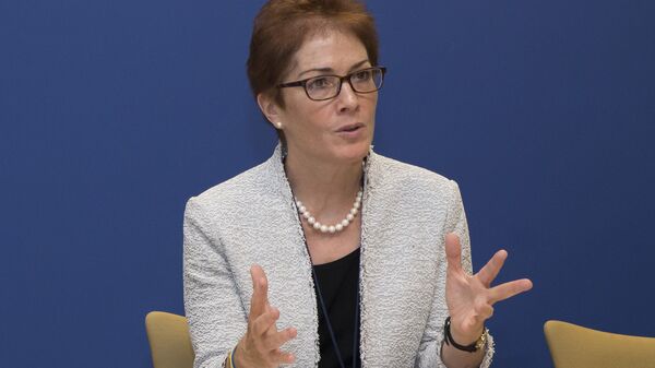 Посол США на Украине Мари Йованович Посол США на Украине Мари Йованович