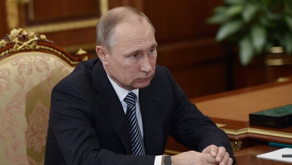Президент РФ Владимир Путин. Архивное фото Президент РФ Владимир Путин. Архивное фото
