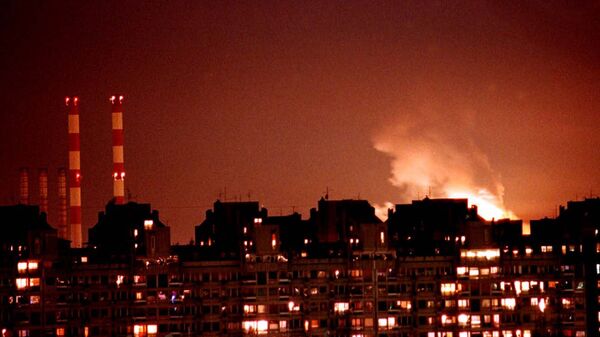 Бомбордировка Белграда силами НАТО в 1999 году Бомбордировка Белграда силами НАТО в 1999 году