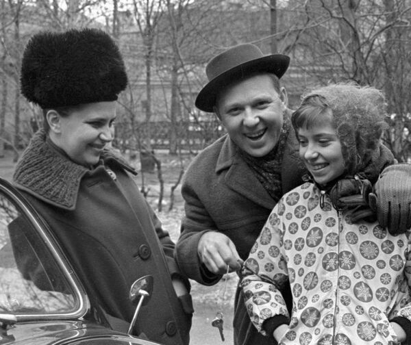 Народный артист СССР Олег Попов в кругу своей семьи Народный артист СССР Олег Попов в кругу своей семьи
