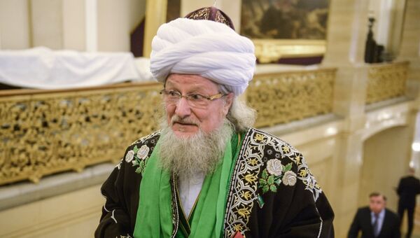 Верховный муфтий России, председатель Центрального духовного управления мусульман Талгат Таджутдин. Архивное фото Верховный муфтий России, председатель Центрального духовного управления мусульман Талгат Таджутдин. Архивное фото