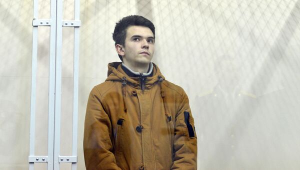 Филипп Будейкин (Лис) в Октябрьском районном суде Санкт-Петербурга. Архивное фото Филипп Будейкин (Лис) в Октябрьском районном суде Санкт-Петербурга. Архивное фото
