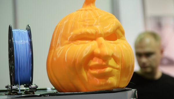 Экспонат выставки 3D Print Expo 2016 в Москве Экспонат выставки 3D Print Expo 2016 в Москве