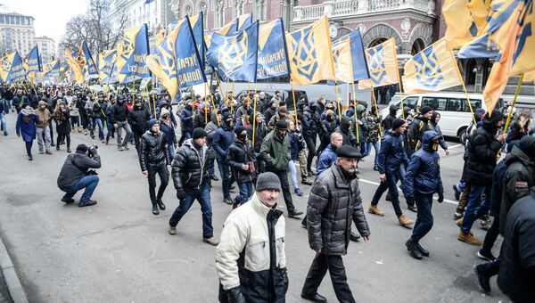 Марш активистов Азова в Киеве. 21 ноября 2016 Марш активистов Азова в Киеве. 21 ноября 2016