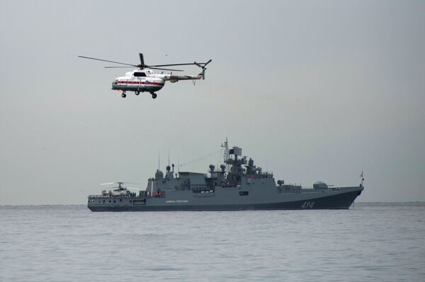 Поисковые работы в акватории Черного моря в районе крушения самолета ТУ-154 Поисковые работы в акватории Черного моря в районе крушения самолета ТУ-154