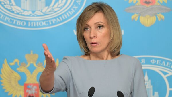 Официальный представитель министерства иностранных дел РФ Мария Захарова во время брифинга. 27 декабря 2016 Официальный представитель министерства иностранных дел РФ Мария Захарова во время брифинга. 27 декабря 2016