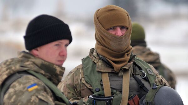 Украинские военнослужащие. Архивное фото Украинские военнослужащие. Архивное фото