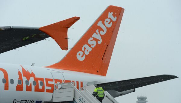 Пассажирский самолет Airbus A320 авиакомпании easyJet. Архивное фото Пассажирский самолет Airbus A320 авиакомпании easyJet. Архивное фото