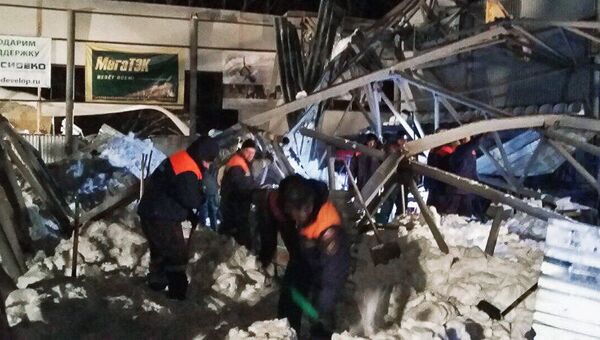 Обрушение конного клуба в Бердске Новосибирской области Обрушение конного клуба в Бердске Новосибирской области