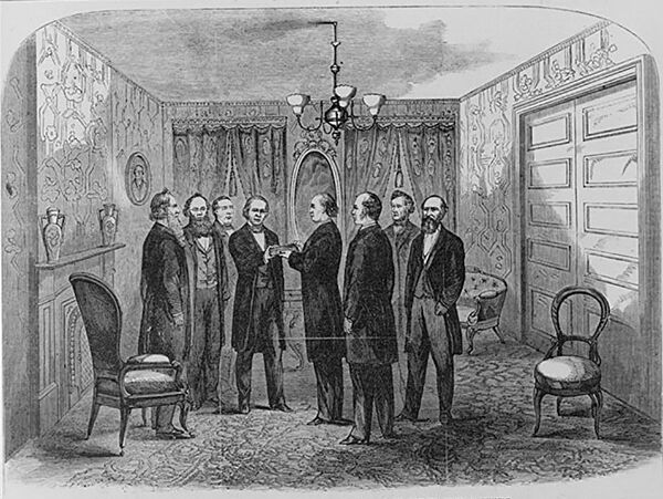 Инаугурация Эндрю Джонсона, 1865 год Инаугурация Эндрю Джонсона, 1865 год