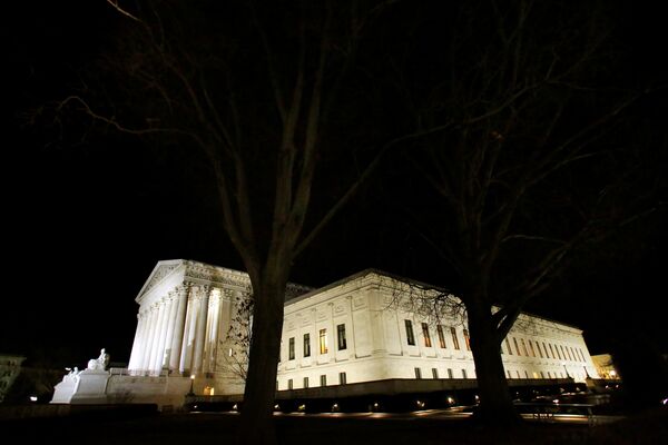 Здание Верховного суда США. 31 января 2017 года Здание Верховного суда США. 31 января 2017 года