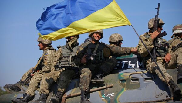 Солдаты ВСУ на востоке Украины. Архивное фото Солдаты ВСУ на востоке Украины. Архивное фото