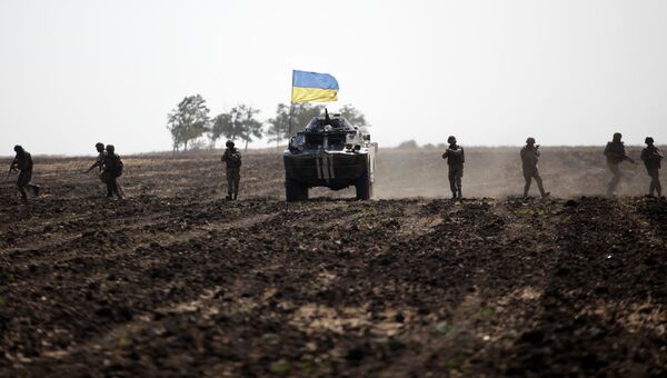 Солдаты ВСУ на востоке Украины. Архивное фото Солдаты ВСУ на востоке Украины. Архивное фото