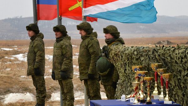 Всеармейские соревнования Танковый биатлон и Суворовский натиск в Приморском крае Всеармейские соревнования Танковый биатлон и Суворовский натиск в Приморском крае