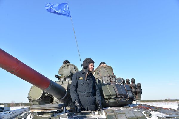 Второй этап соревнований Танковый биатлон в Воронежской области Второй этап соревнований Танковый биатлон в Воронежской области