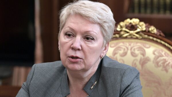 Министр образования и науки РФ Ольга Васильева. Архивное фото Министр образования и науки РФ Ольга Васильева. Архивное фото