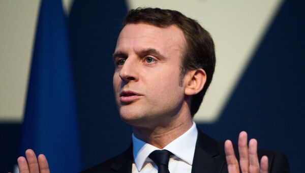 Кандидат в президенты Франции, лидер движения En Marche Эммануэль Макрон. Архивное фото Кандидат в президенты Франции, лидер движения En Marche Эммануэль Макрон. Архивное фото