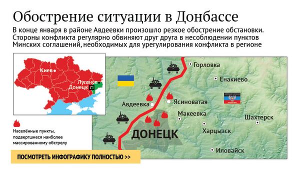 Обострение ситуации в Донбассе Обострение ситуации в Донбассе