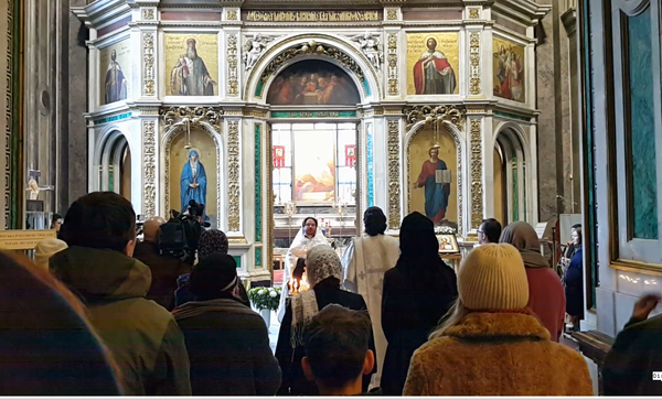 Панихида в Исаакиевском соборе Санкт-Петербурга Панихида в Исаакиевском соборе Санкт-Петербурга