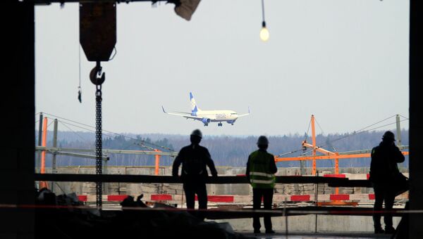 Строительство нового сегмента пассажирского терминала аэропорта Домодедово Строительство нового сегмента пассажирского терминала аэропорта Домодедово