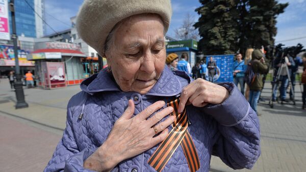 Всероссийская акция Георгиевская ленточка в Челябинске Всероссийская акция Георгиевская ленточка в Челябинске