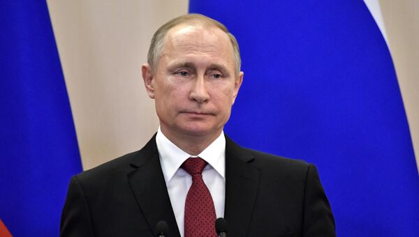 Президент РФ Владимир Путин. Архивное фото Президент РФ Владимир Путин. Архивное фото