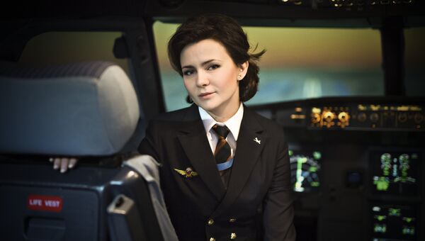 Мария Уваровская – командир воздушного судна Airbus A320 Мария Уваровская – командир воздушного судна Airbus A320