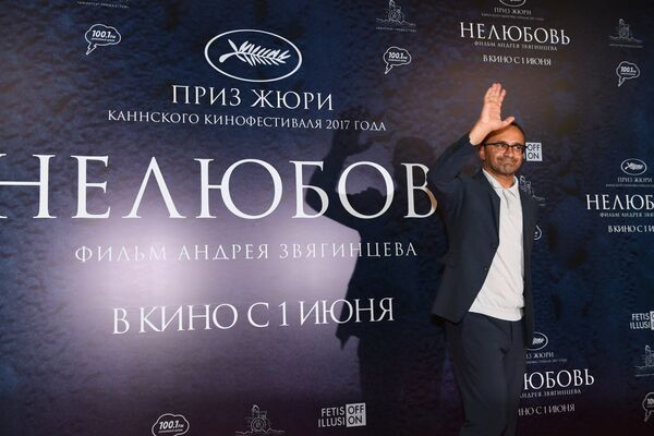 Режиссер Андрей Звягинцев на премьере своего фильма Нелюбовь Режиссер Андрей Звягинцев на премьере своего фильма Нелюбовь