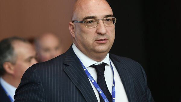 Генеральный директор ООО УК Металлоинвест Андрей Варичев на Санкт-Петербургском международном экономическом форуме 2017 Генеральный директор ООО УК Металлоинвест Андрей Варичев на Санкт-Петербургском международном экономическом форуме 2017