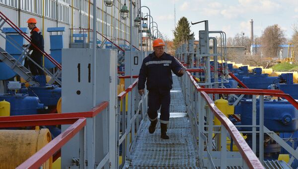 Газокомпрессорная станция на Украине. Архивное фото Газокомпрессорная станция на Украине. Архивное фото