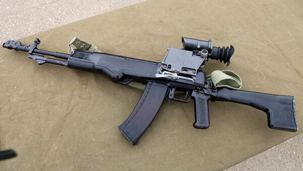 Опытный образец автомата АН-94 Опытный образец автомата АН-94