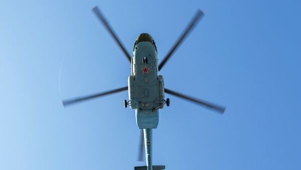 Вертолет ВВС России Ми-8МТ. Архивное фото Вертолет ВВС России Ми-8МТ. Архивное фото