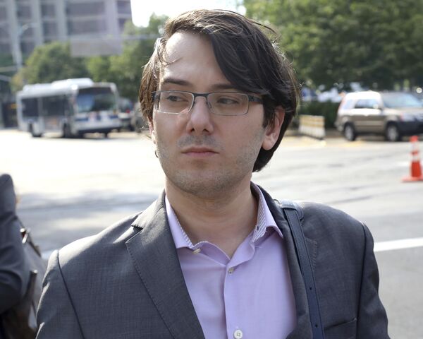 Глава нью-йоркской фармацевтической компании Turing Pharmaceuticals AG Мартин Шкрели Глава нью-йоркской фармацевтической компании Turing Pharmaceuticals AG Мартин Шкрели
