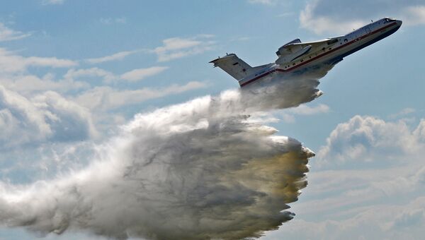 Российский самолёт-амфибия БЕ-200. Архивное фото Российский самолёт-амфибия БЕ-200. Архивное фото