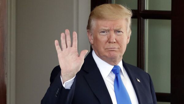 Президент США Дональ Трамп. 25 июля 2017 Президент США Дональ Трамп. 25 июля 2017
