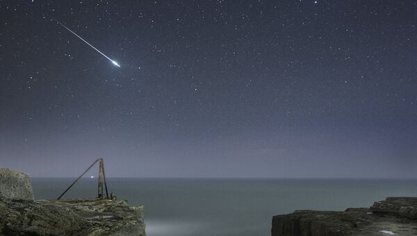 Работа фотографа Rob Bowes Shooting Star and Jupiter, вошедшая в шорт-лист Insight Astronomy Photographer of the Year 2017 Работа фотографа Rob Bowes Shooting Star and Jupiter, вошедшая в шорт-лист Insight Astronomy Photographer of the Year 2017