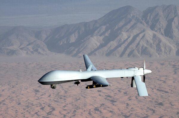 Американский беспилотник MQ-1 Predator Американский беспилотник MQ-1 Predator