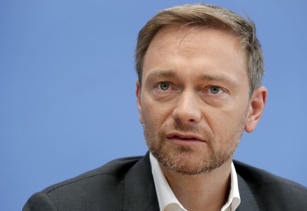 Лидер Свободной демократической партии Германии Кристиан Линднер Лидер Свободной демократической партии Германии Кристиан Линднер