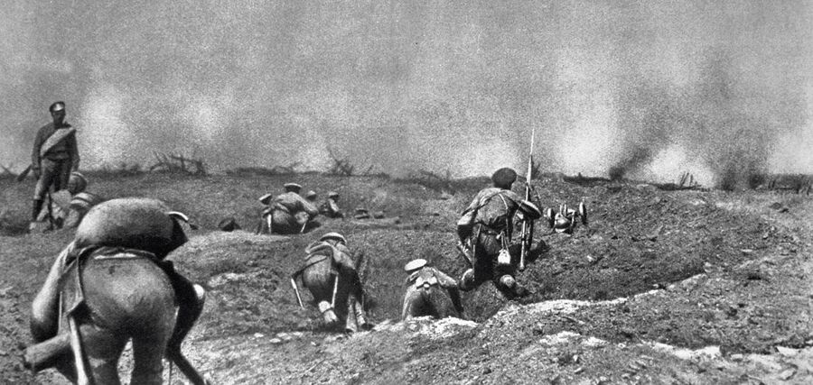 Бой во время первой мировой войны Бой во время первой мировой войны