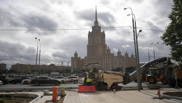 Реконструкция улиц в Москве Реконструкция улиц в Москве