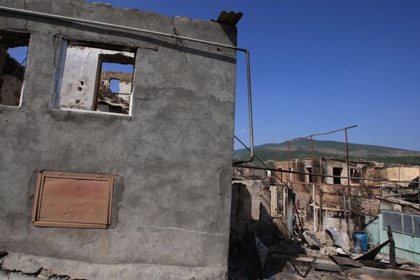 Разрушения в Цхинвали Разрушения в Цхинвали