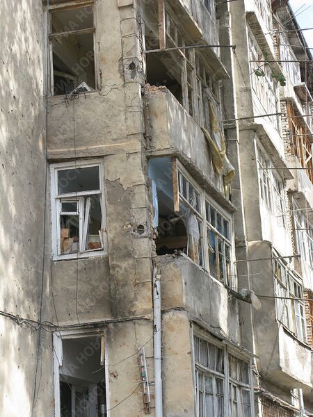 Разрушенные дома в Цхинвали Разрушенные дома в Цхинвали